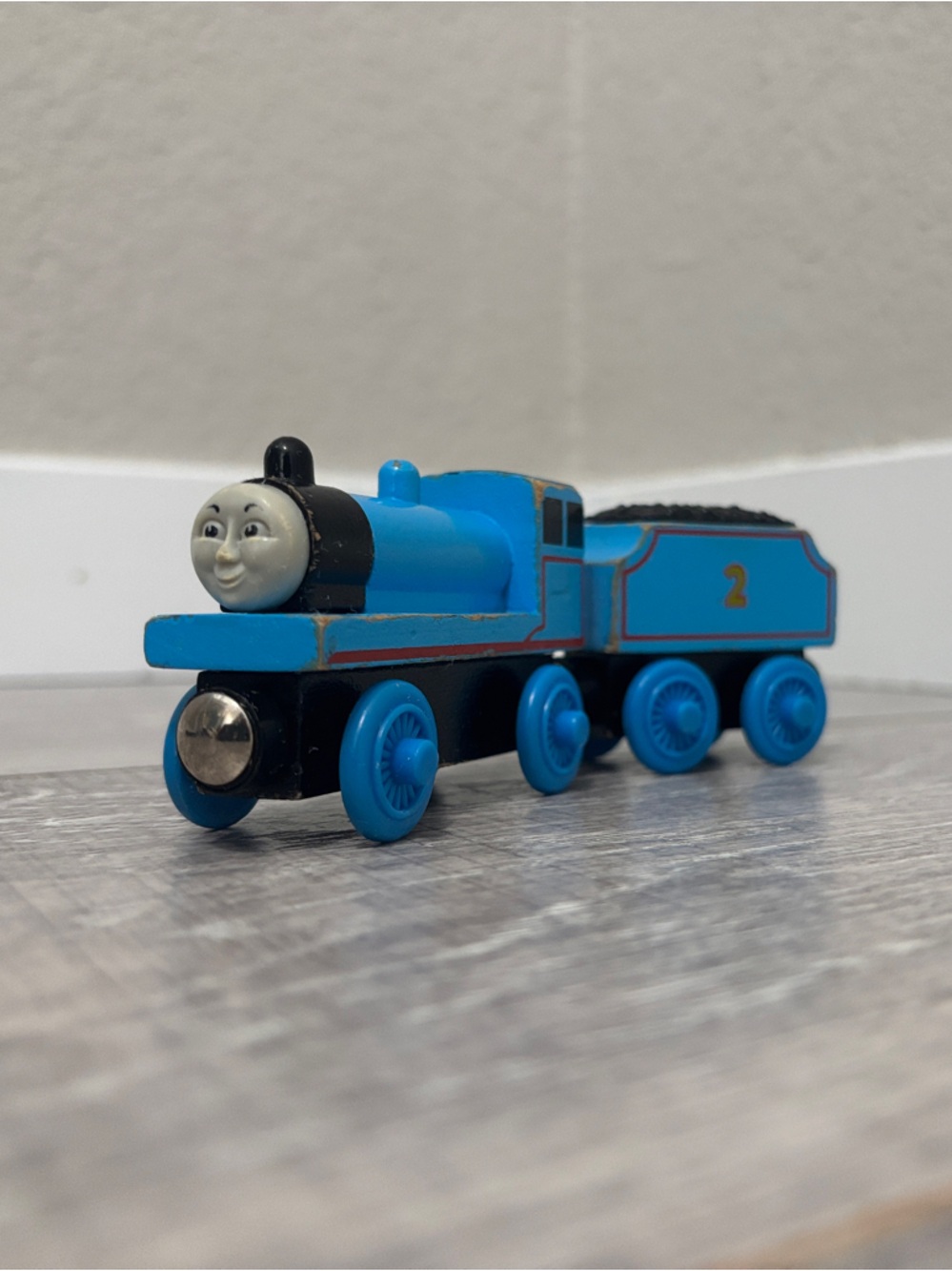 Wooden Edward and Tender (No Name 1998) - Thomas & Friends